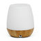 Natural Bamboo Essential Oil Diffuser 180ml Water Tank with warm Color Lights and Auto Safety Shut-Off