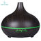 Wood Grain 300ml 50ml/H Ultrasonic Air Aroma Humidifier 0.65A