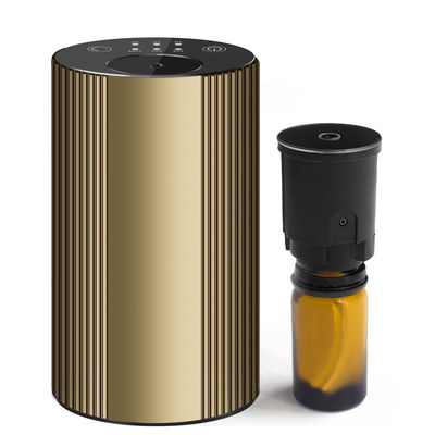 Golden Color 20ml bottle size Waterless Essential Oil Nebulizer for Battery-Operated USB Diffuser Waterless
