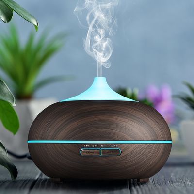 12W 300ml 0.65A Wood Grain Aroma Diffuser For Home